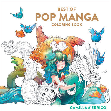 Best of Pop Manga Coloring Book - קמילה ד׳אריקו