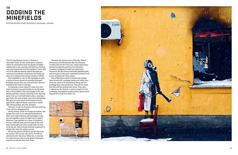 ספר אמנות | Banksy's Lost Works