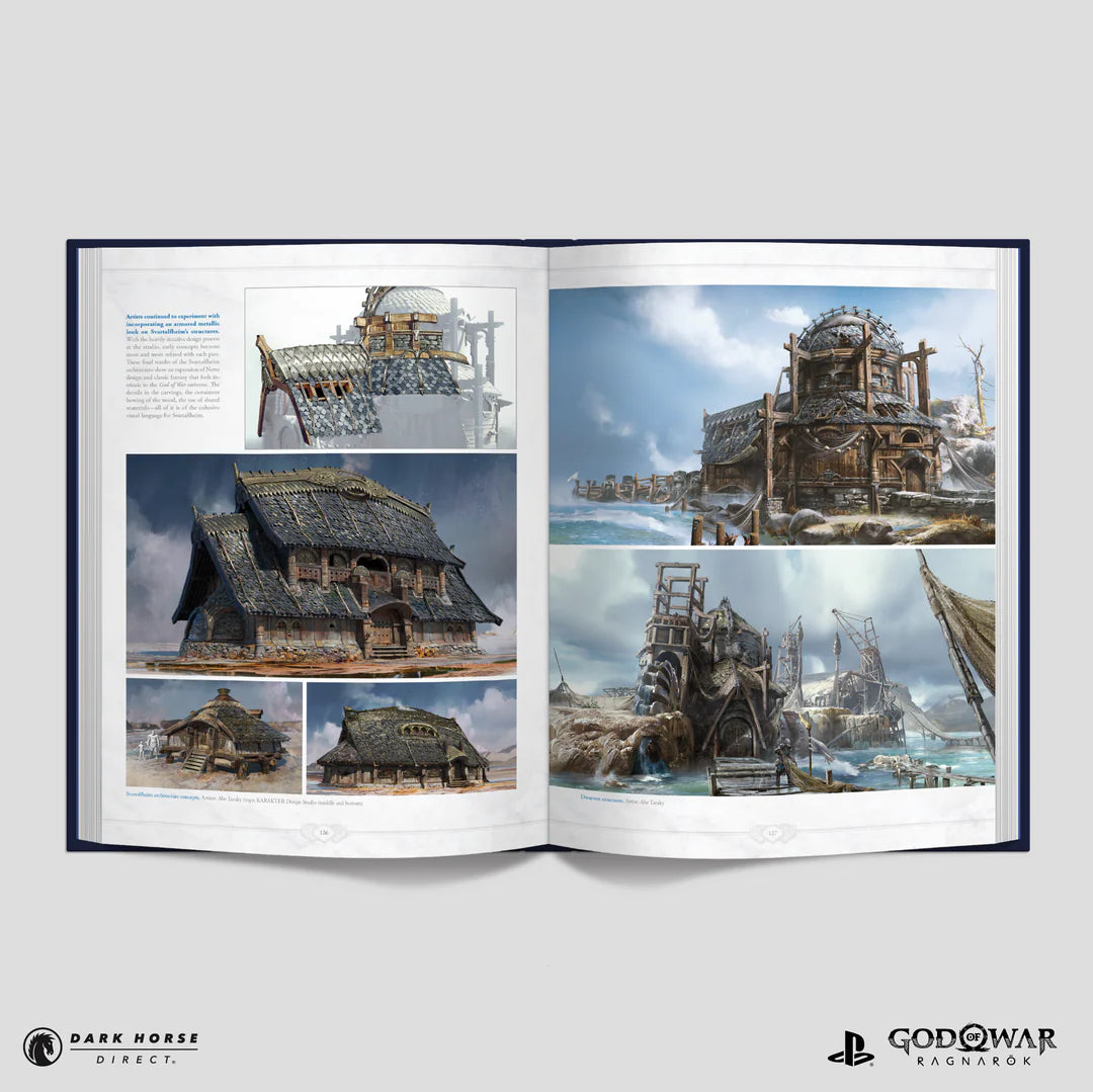 גיימינג | The Art of God of War: Ragnarok