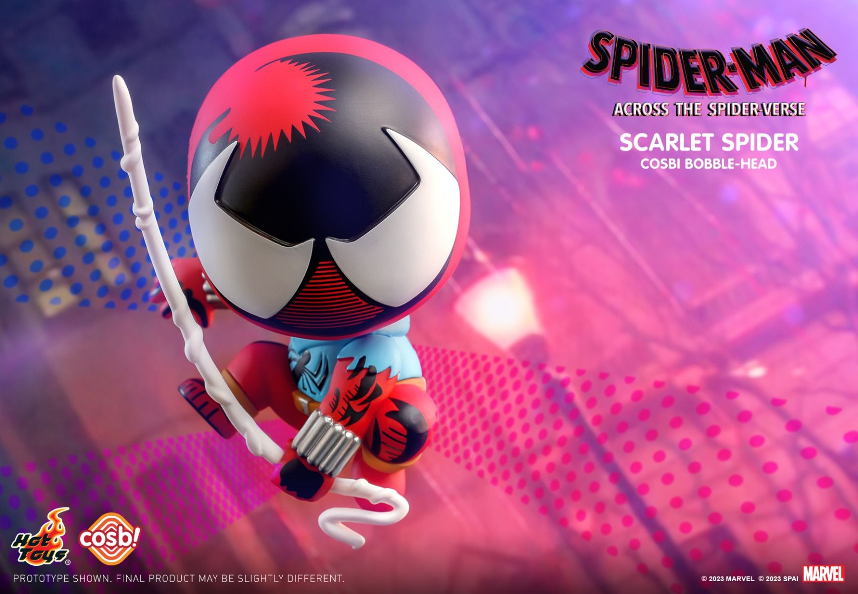 Across The Spider-Verse Cosbi Bobble-Head | Blind Box - Yuka Monsters