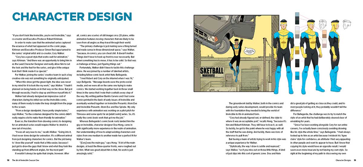 טלוויזיה | The Art of Invincible: Season One
