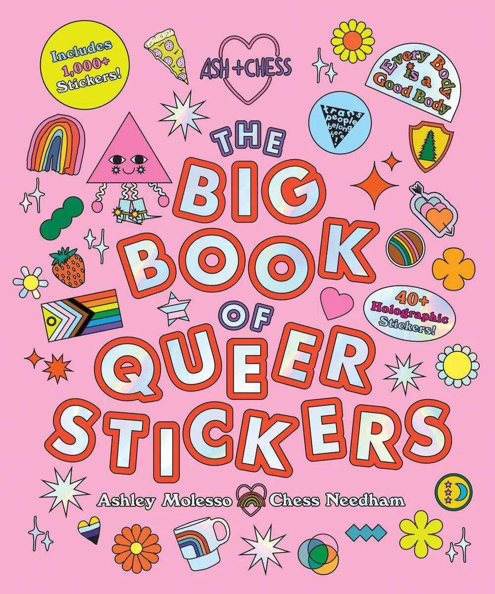 ספר מדבקות | The Big Book of Queer Stickers - Yuka Monsters