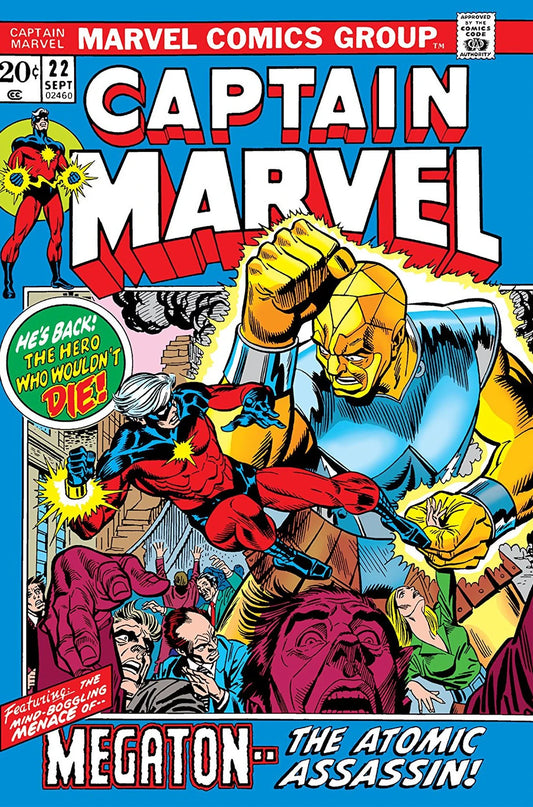 Captain Marvel #22 | יד שנייה - 1972