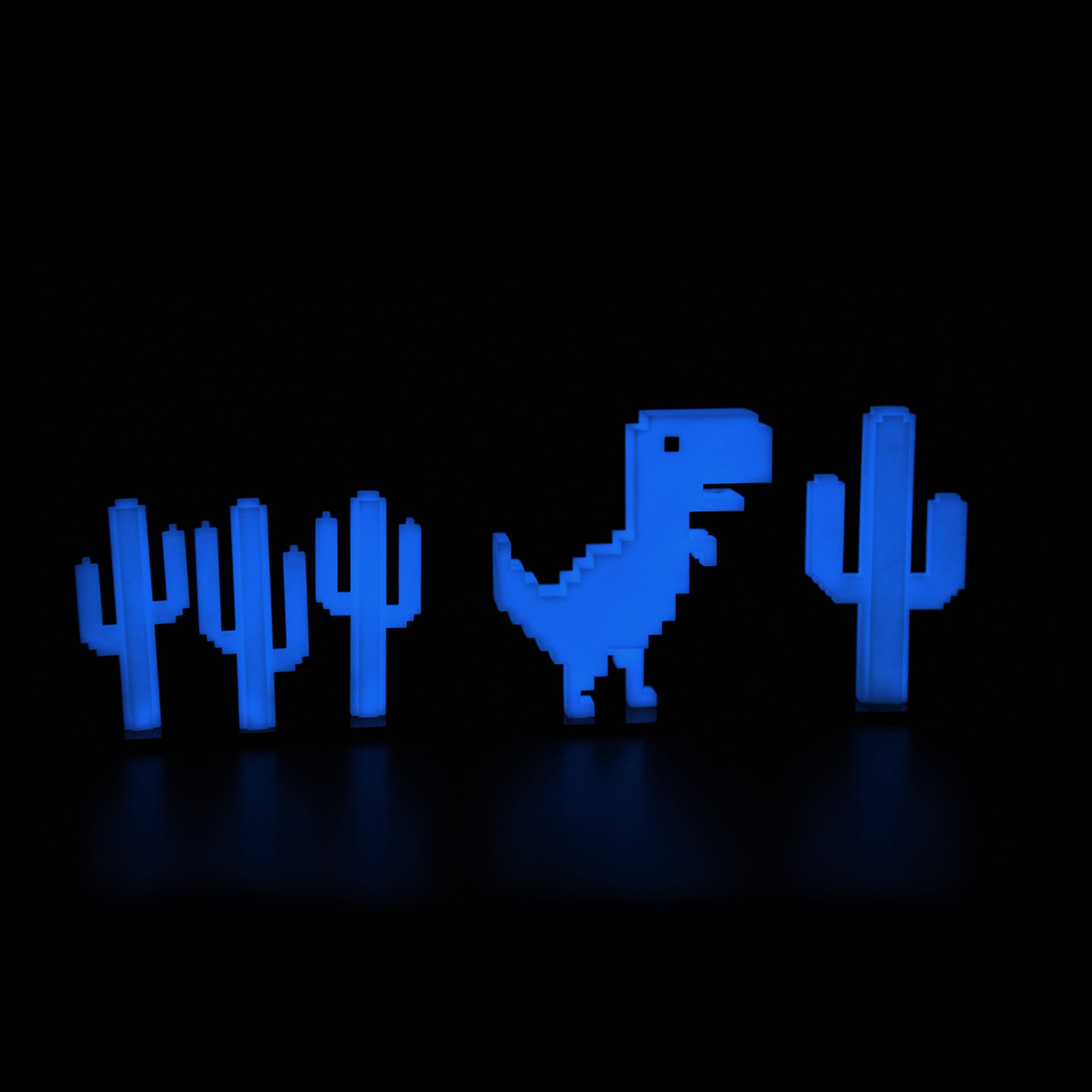 מנורה | Chrome Dino Dark Mode Set - Yuka Monsters