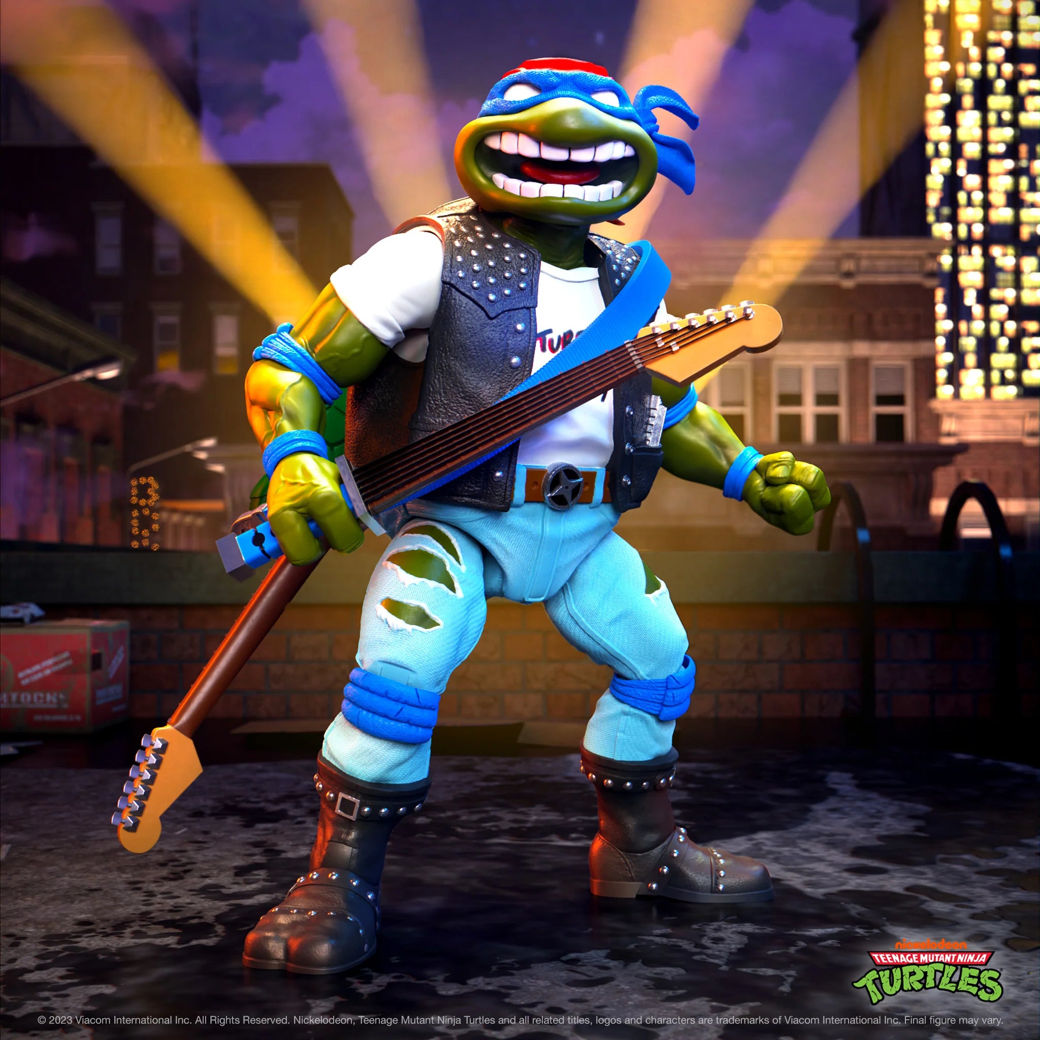 Teenage Mutant Ninja Turtles ULTIMATES! Wave 10 - Classic Rocker Leo - Yuka Monsters