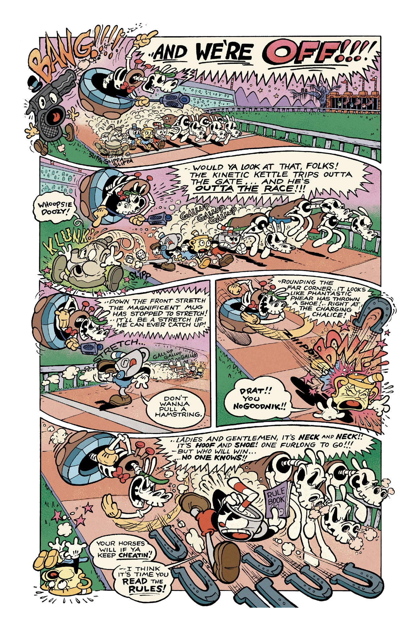 Cuphead Volume 3: Colorful Crack-Ups & Chaos - Yuka Monsters