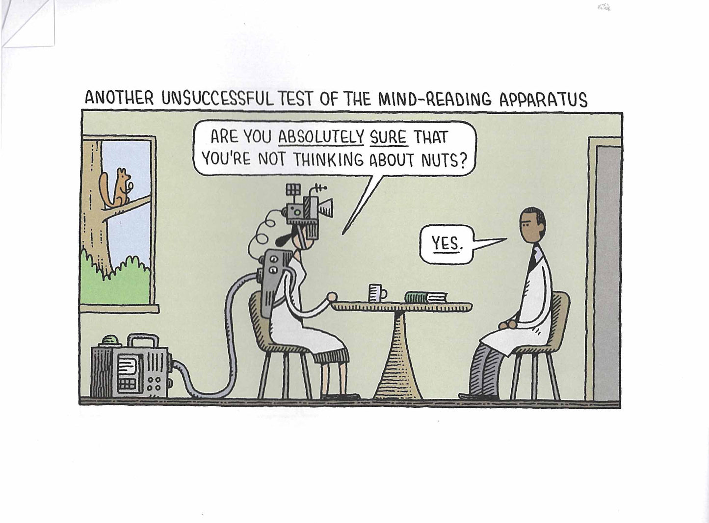 Department of Mind-Blowing Theories | Tom Gauld