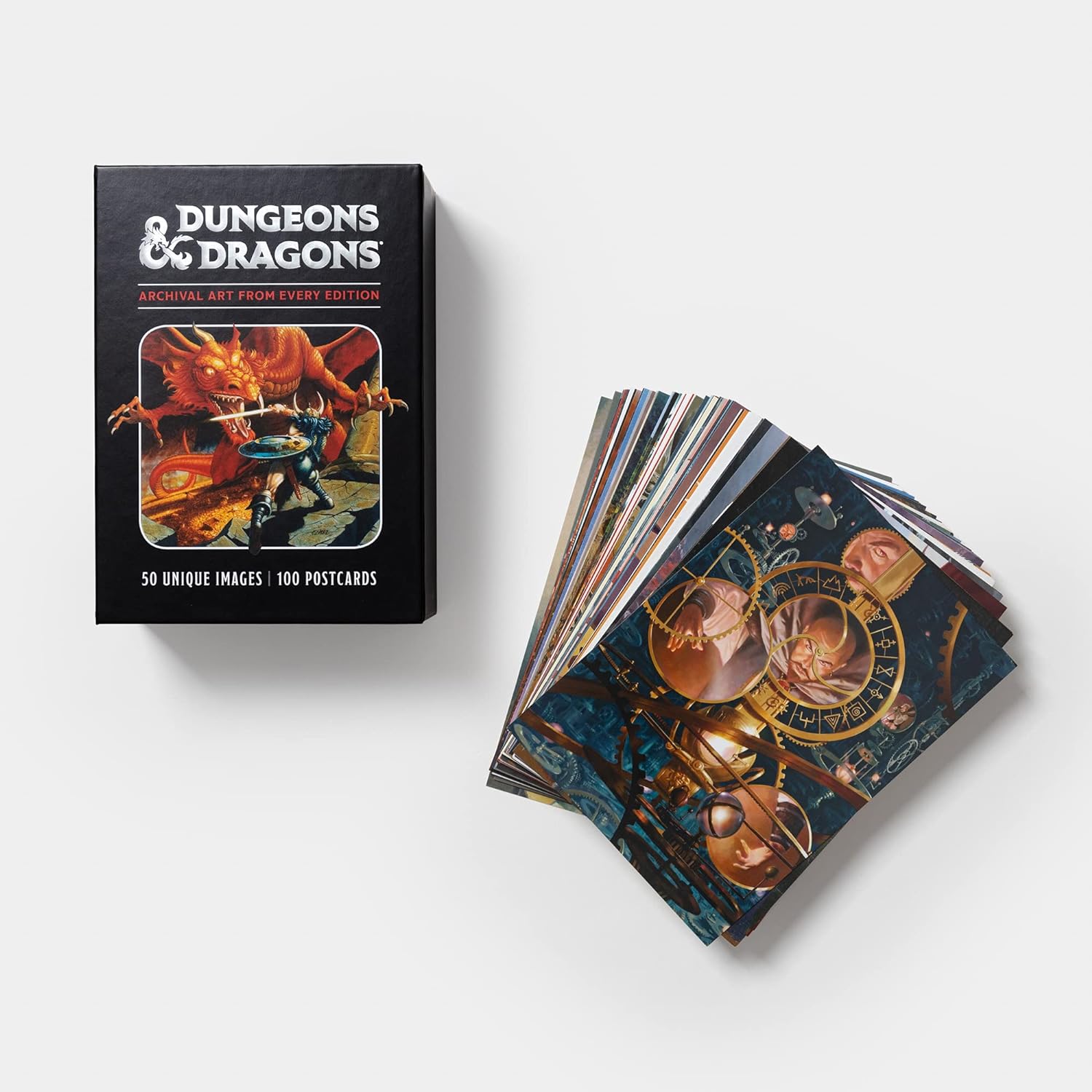 Dungeons & Dragons 100 Postcards: Archival Art from Every Edition - Yuka Monsters