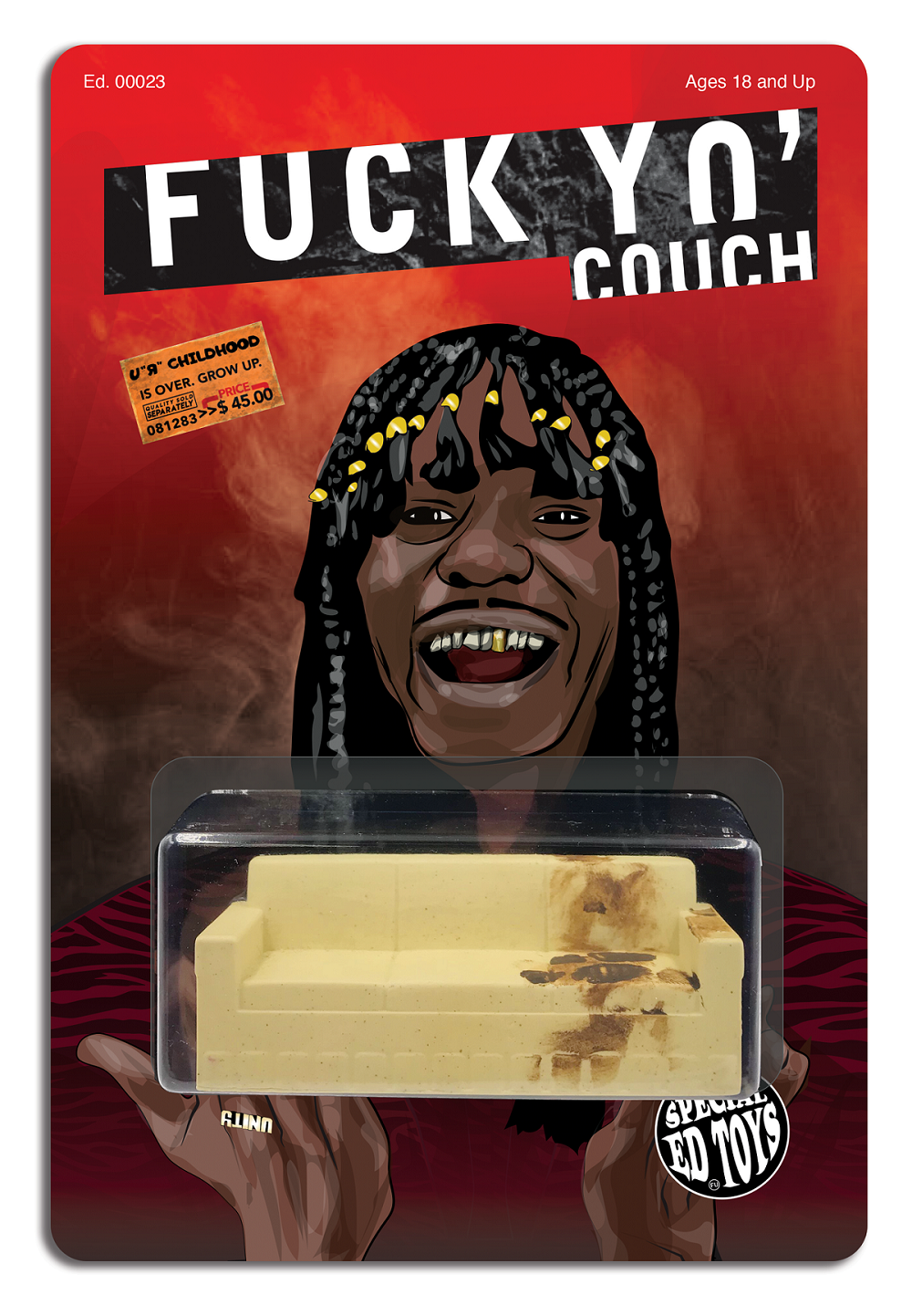 Fuck Yo Couch | בובת אספנות - Yuka Monsters