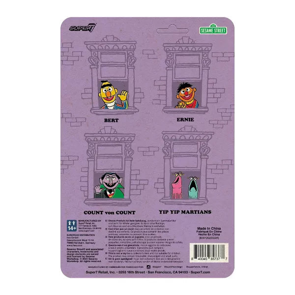 Count von Count - Sesame Street | Super7 ReAction Figures - Yuka Monsters