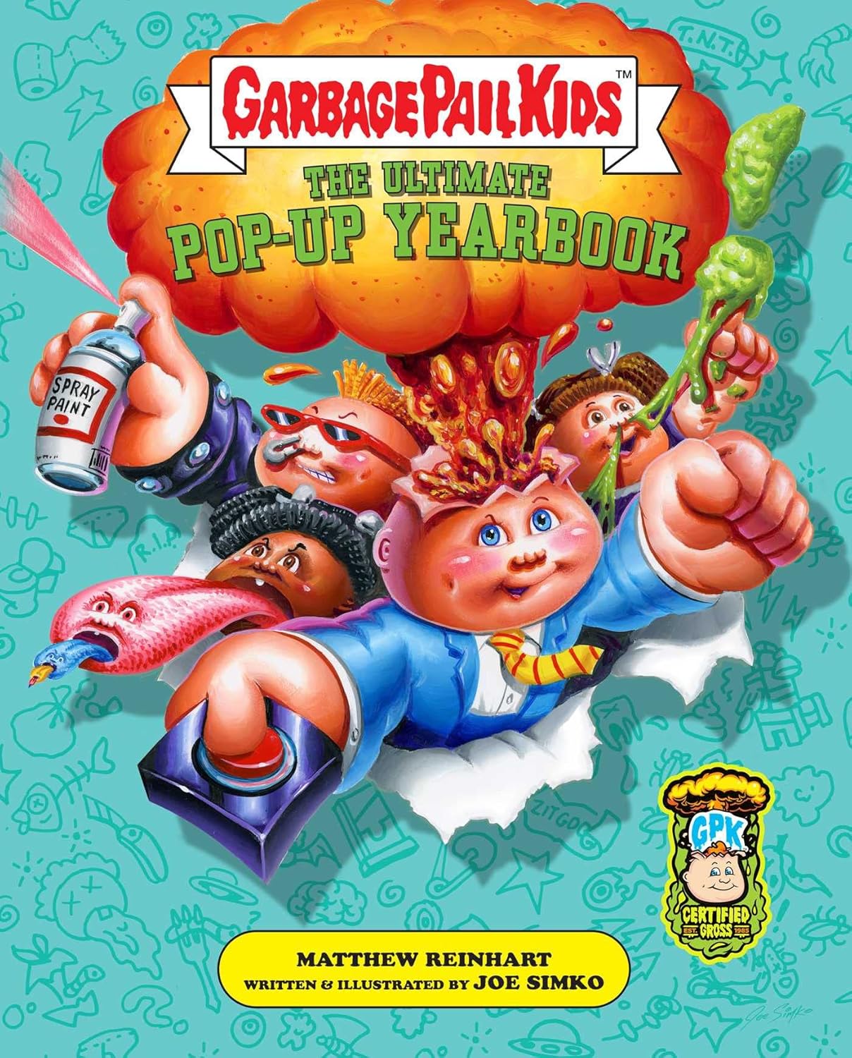 Garbage Pail Kids: The Ultimate Pop-Up Yearbook - Yuka Monsters