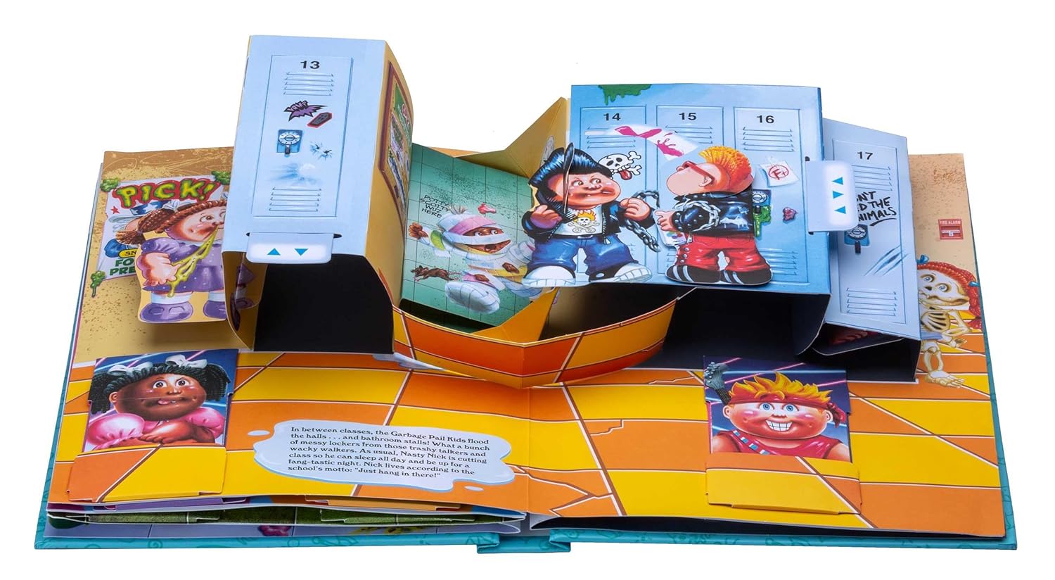 Garbage Pail Kids: The Ultimate Pop-Up Yearbook - Yuka Monsters