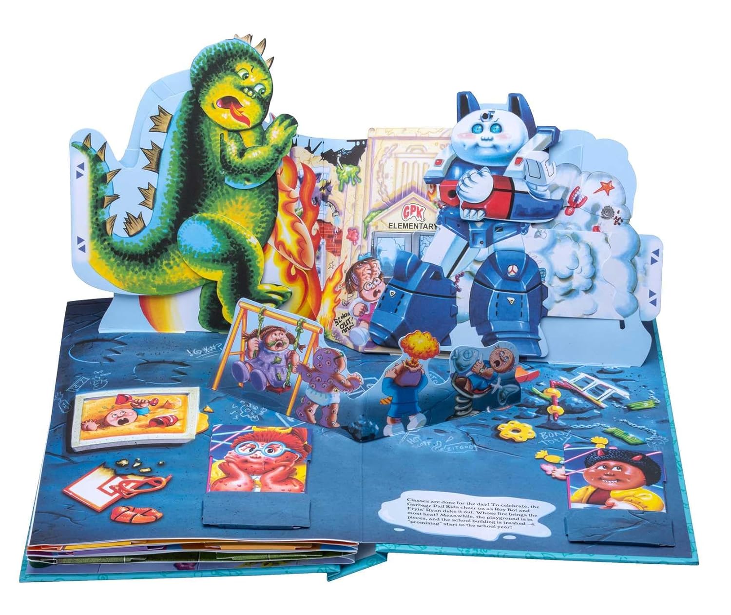 Garbage Pail Kids: The Ultimate Pop-Up Yearbook - Yuka Monsters