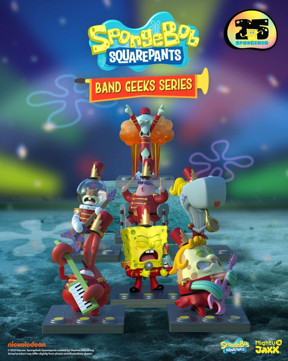 Kwistal: Spongebob Squarepants Band Geeks | Blind Box - Yuka Monsters
