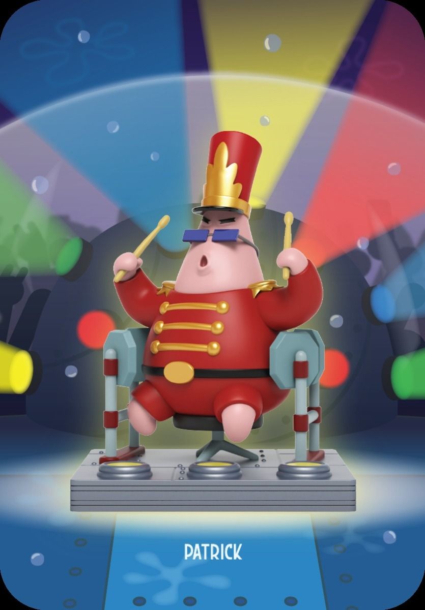 Kwistal: Spongebob Squarepants Band Geeks | Blind Box - Yuka Monsters