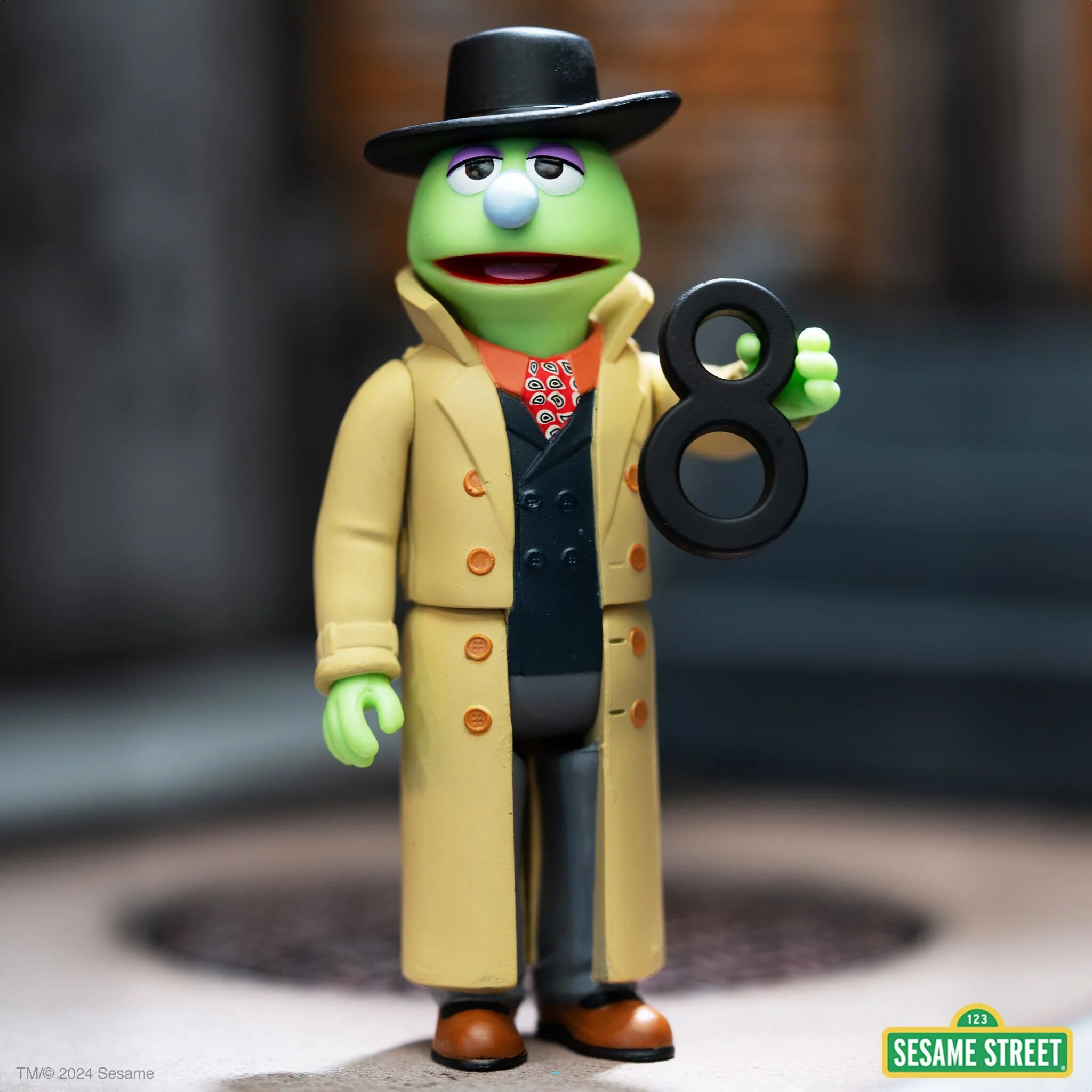 Sesame Street ReAction Figures Wave 02 Lefty the Salesman - Yuka Monsters
