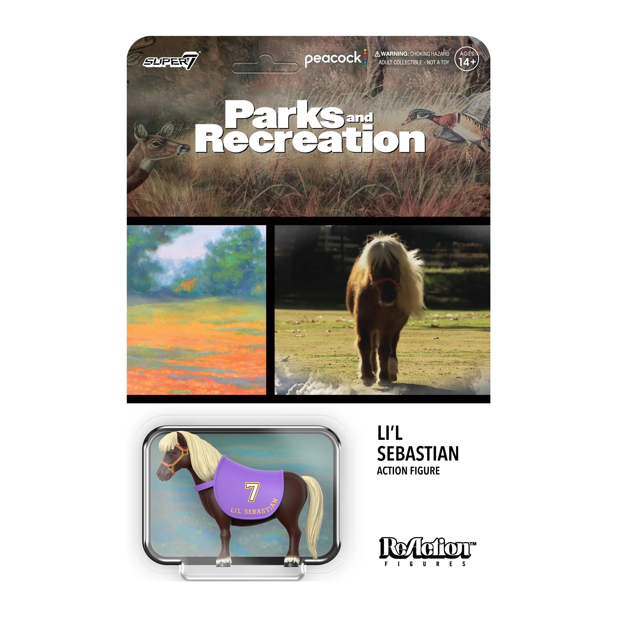 Parks and Recreation ReAction Figures Wave 2 - Li'l Sebastian - Yuka Monsters
