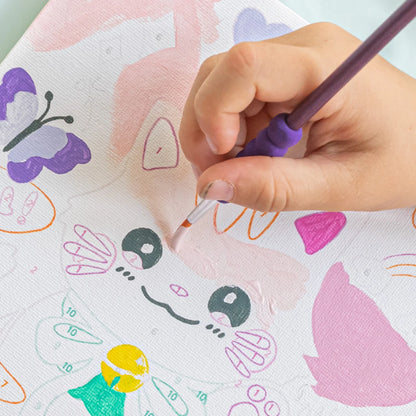 קנבס לצביעה | חתול מזל