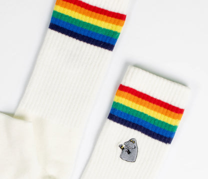 גרביים רקומות | גרוק דגם גדול