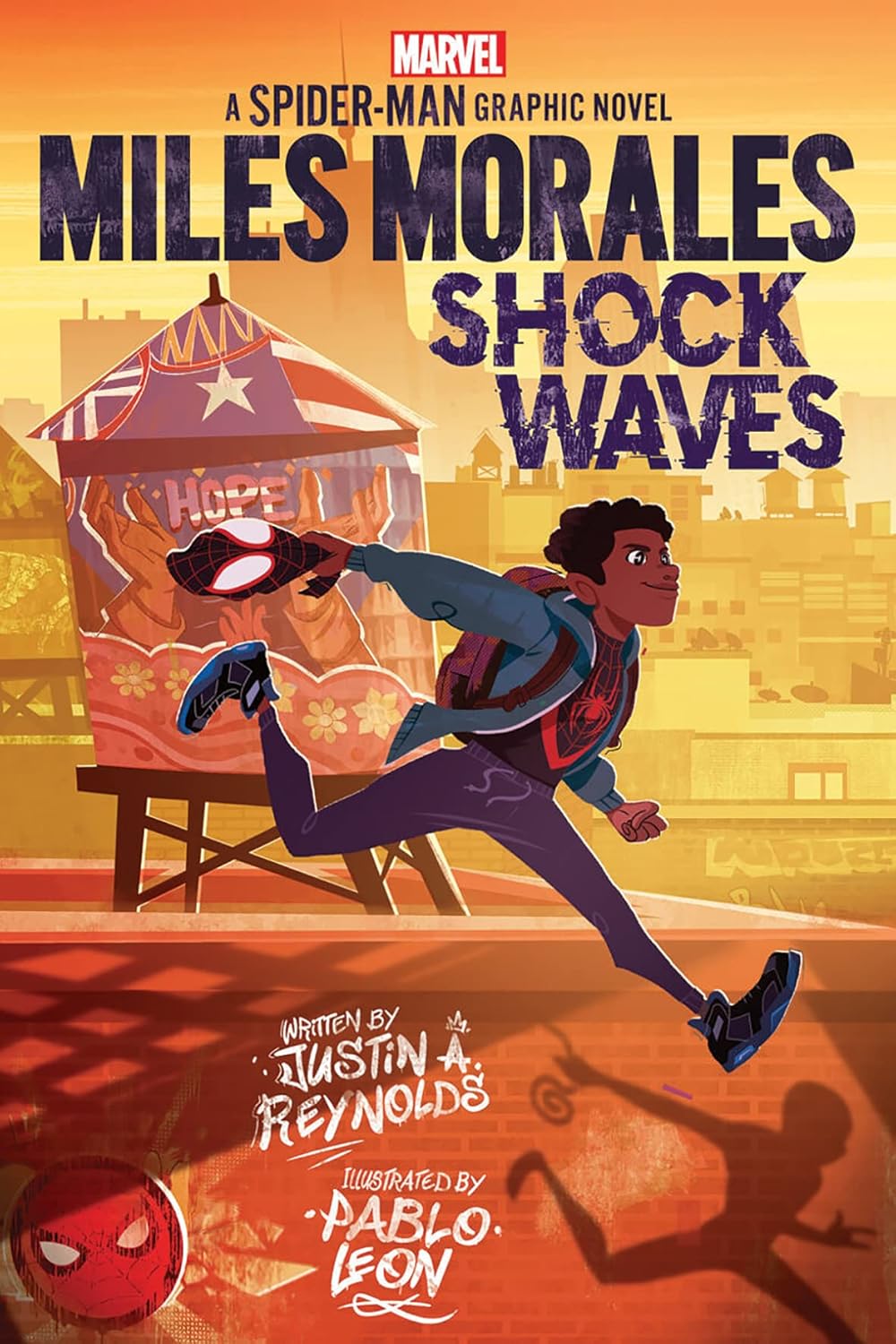 Miles Morales: Shock Waves | נובלה גרפית - Yuka Monsters