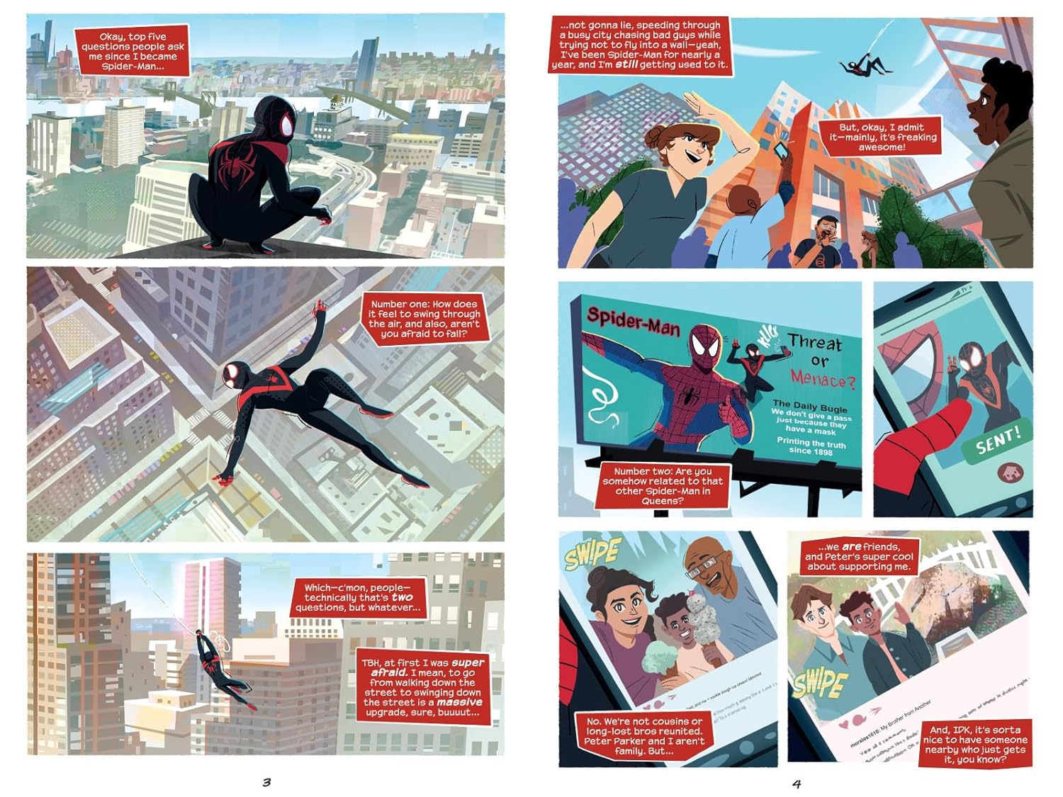 Miles Morales: Shock Waves | נובלה גרפית - Yuka Monsters