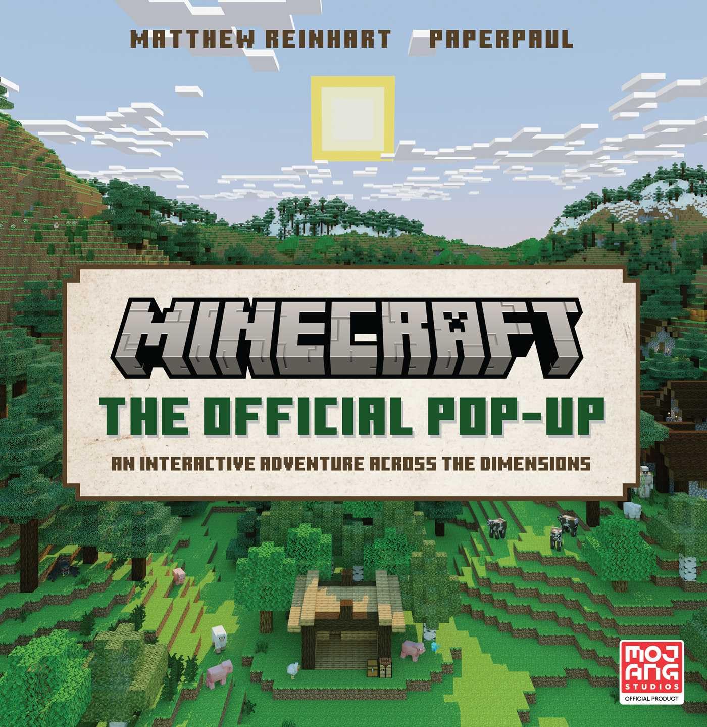 ספר פופ אפ | Minecraft: The Official Pop-Up 