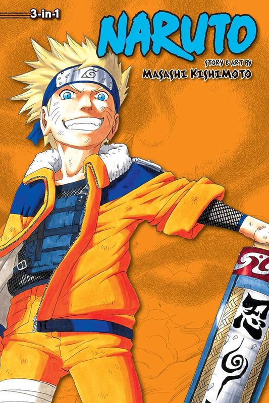 מנגה | Naruto (3-in-1) Vol. 10-12