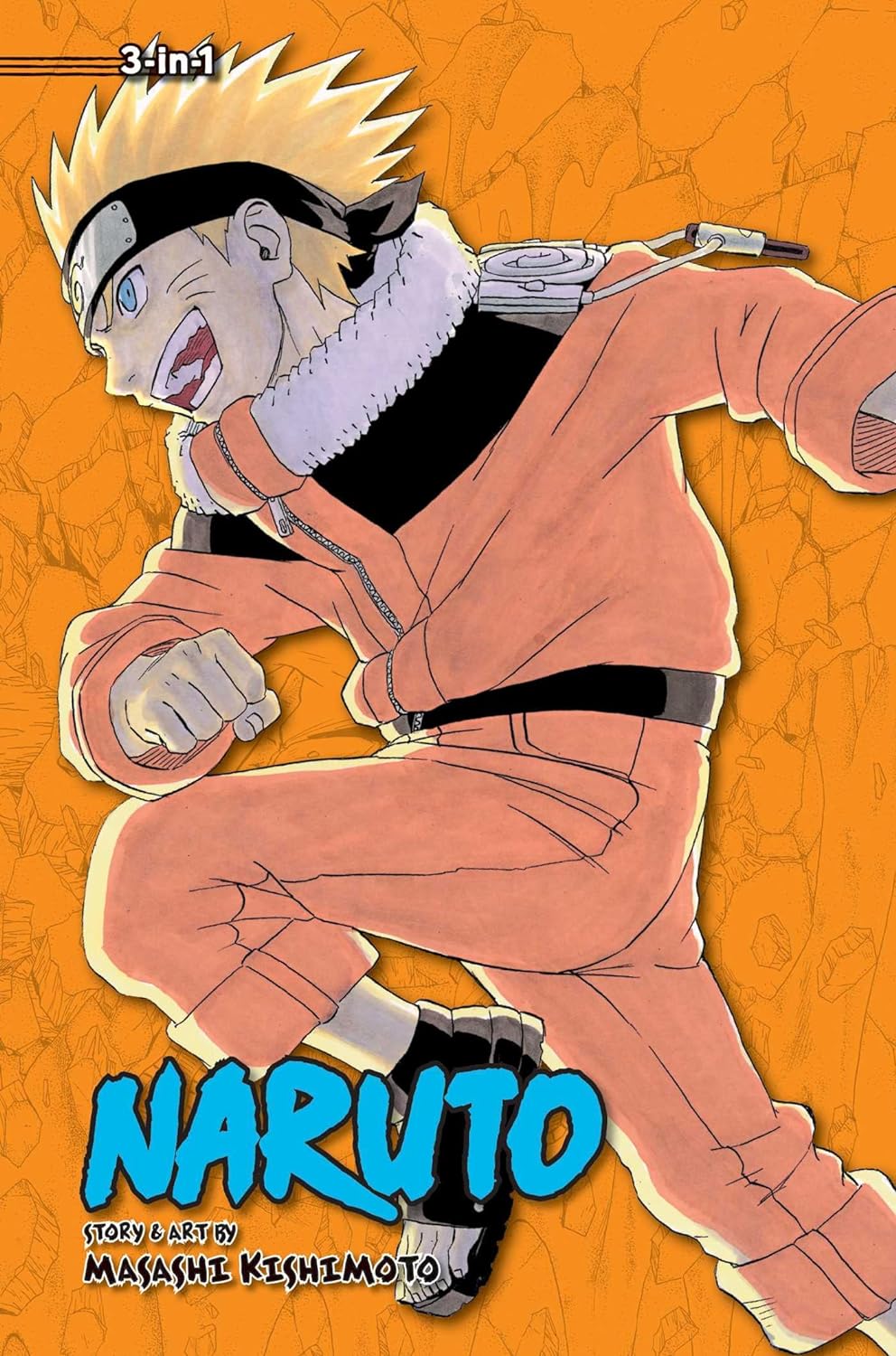 Naruto (3-in-1 Edition), Vol. 16-18