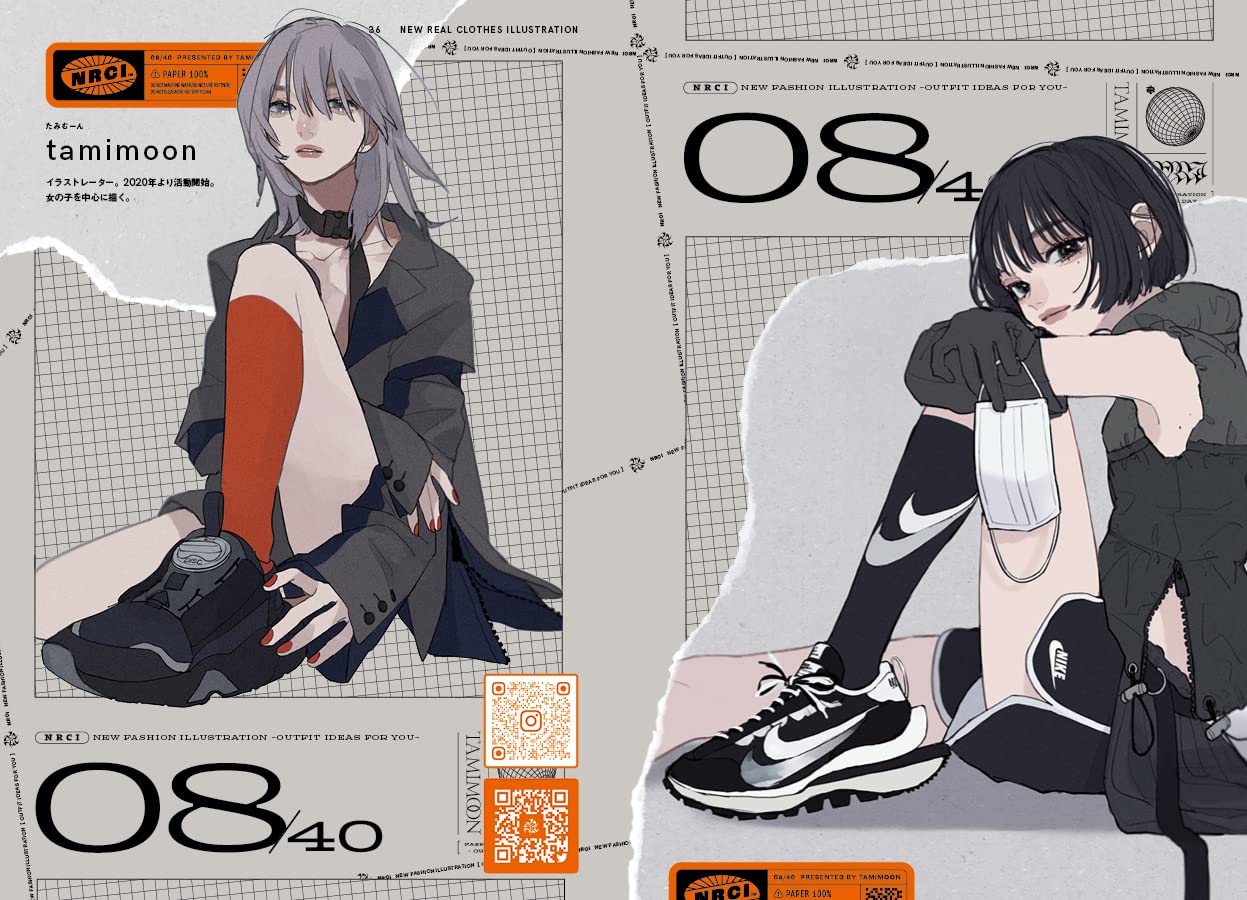New Fashion Illustration: Outfit Ideas for All - Yuka Monsters