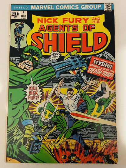 Nick Fury and his Agents of Shield #5 | יד שניה - 1973