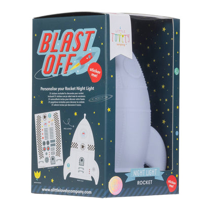 A Little Lovely Company Night Light Rocket