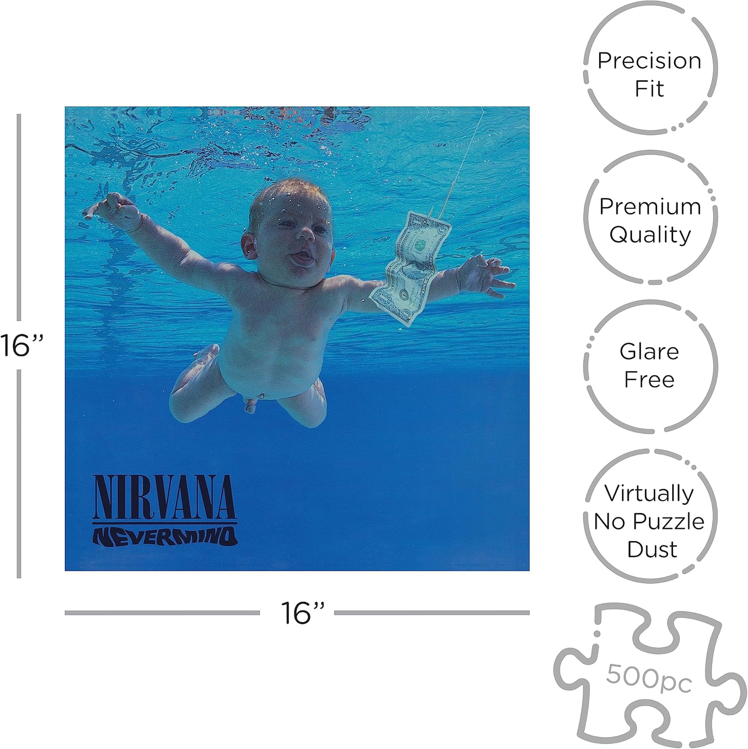 nirvana nevermind puzzle 500 - Yuka Monsters