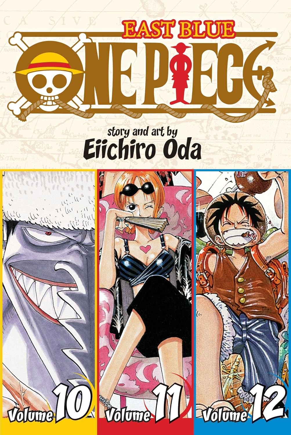 One Piece (3-in-1 Edition) Vol.10-12