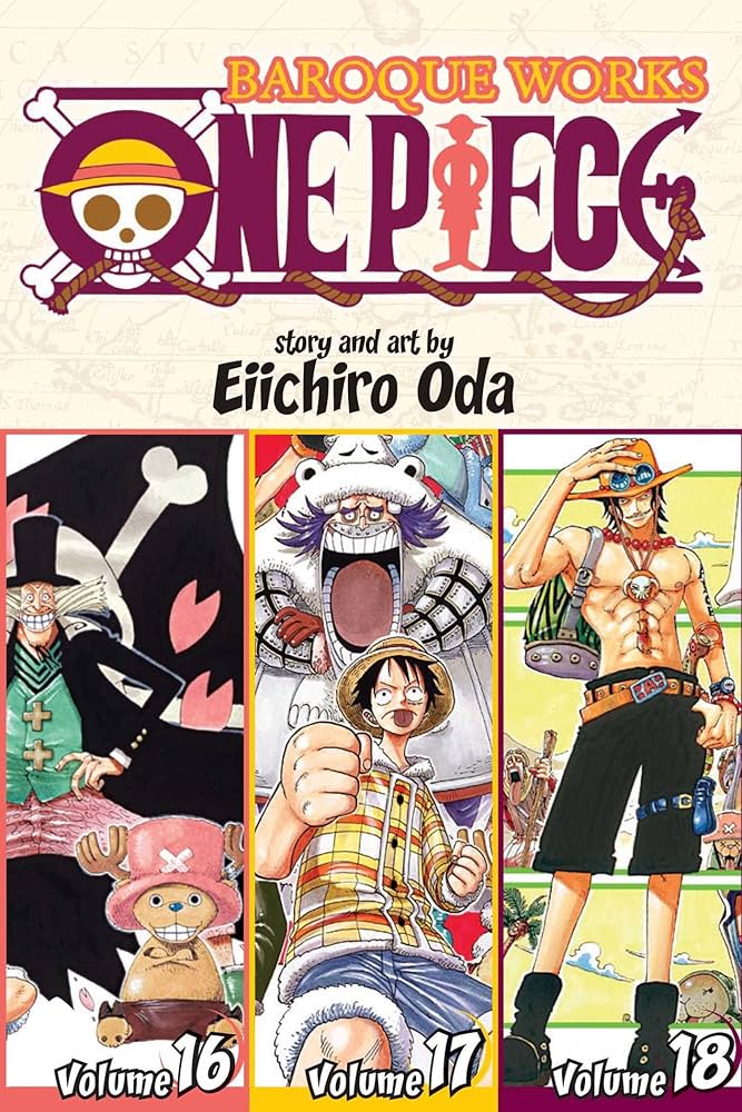 מנגה | One Piece (3-in-1) Vol. 16-18 - Yuka Monsters