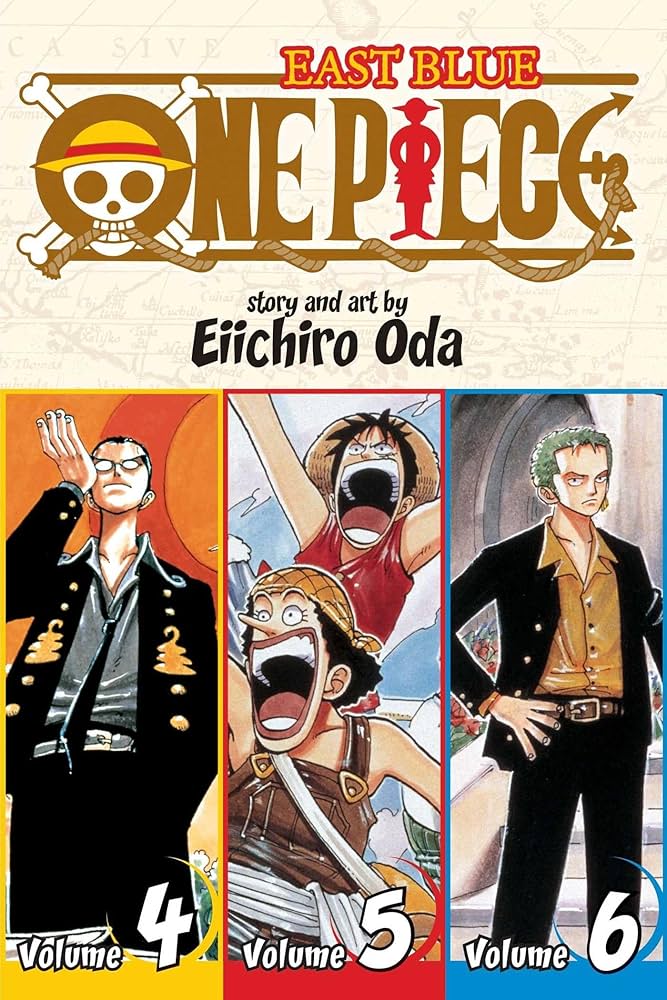 One Piece (3-in-1 Edition) vol.4-6 - Yuka Monsters