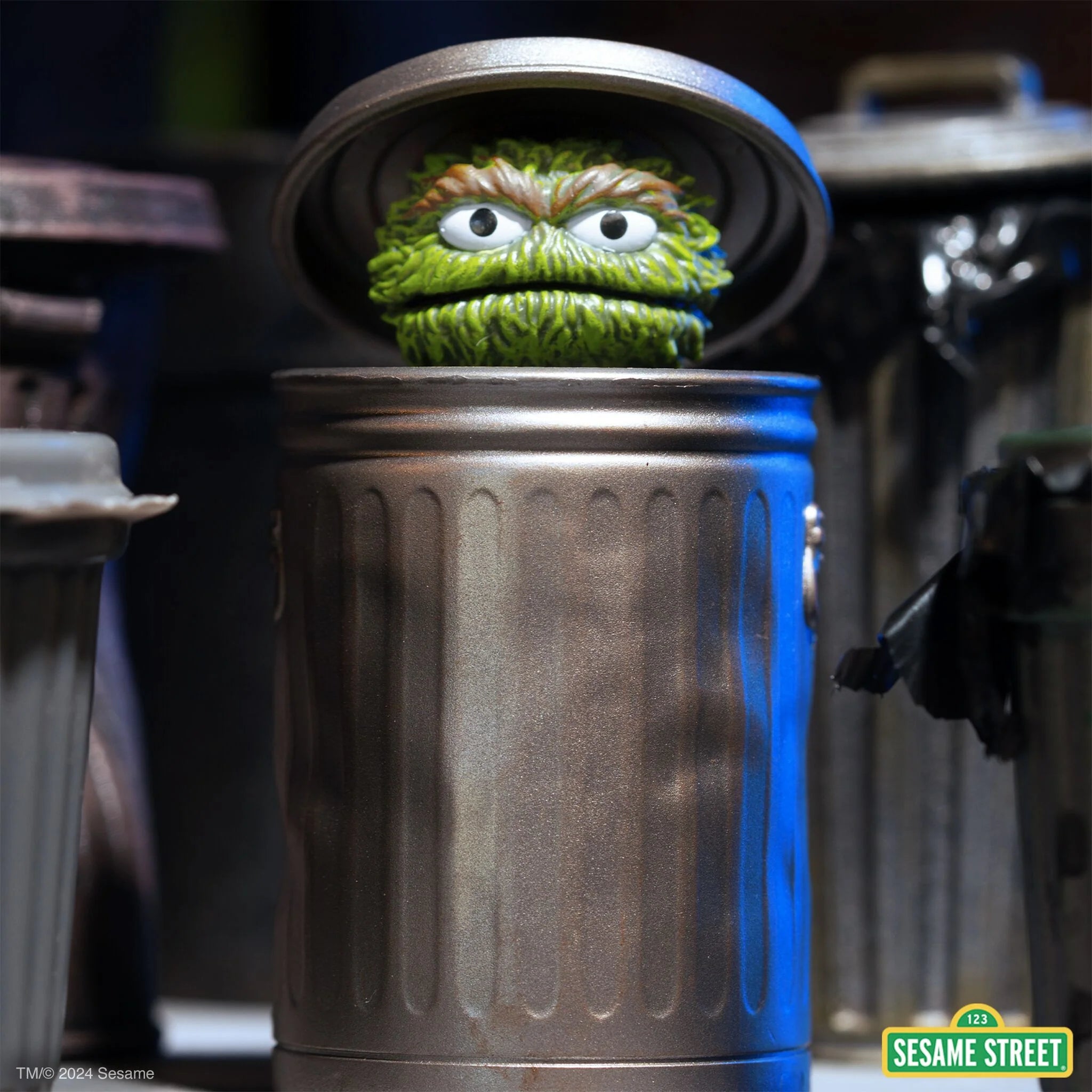 Sesame Street ReAction Figures Wave 02 Oscar The Grouch - Yuka Monsters