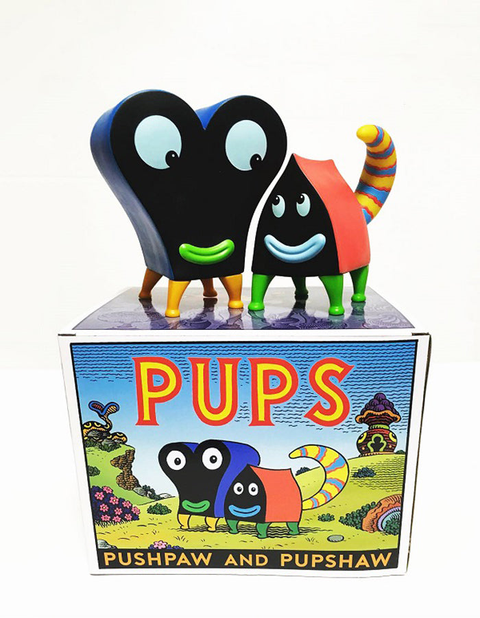 Pupshaw and Pushpaw | בובת אספנות - Yuka Monsters