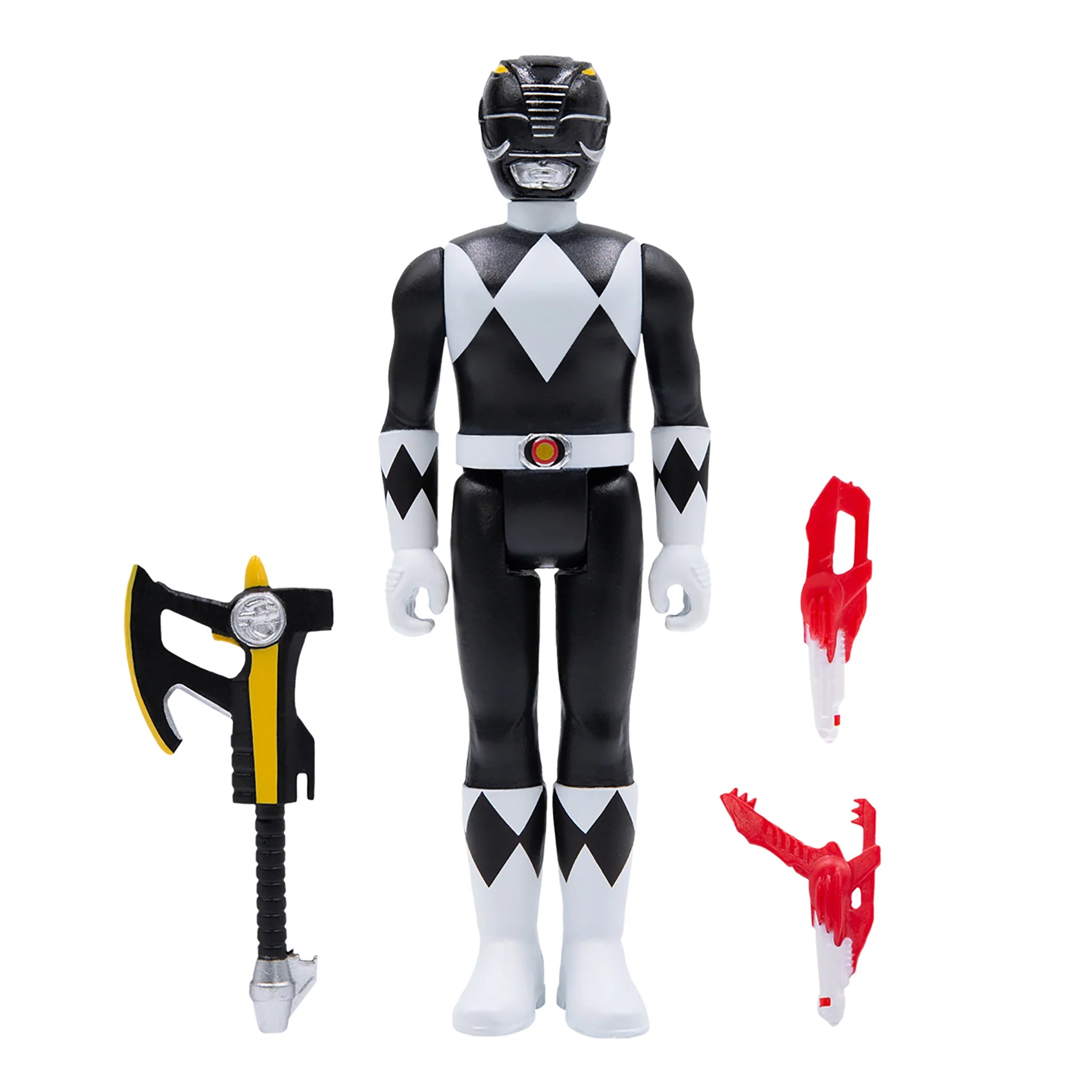 Mighty Morphin Power Rangers ReAction - Black Ranger - Yuka Monsters
