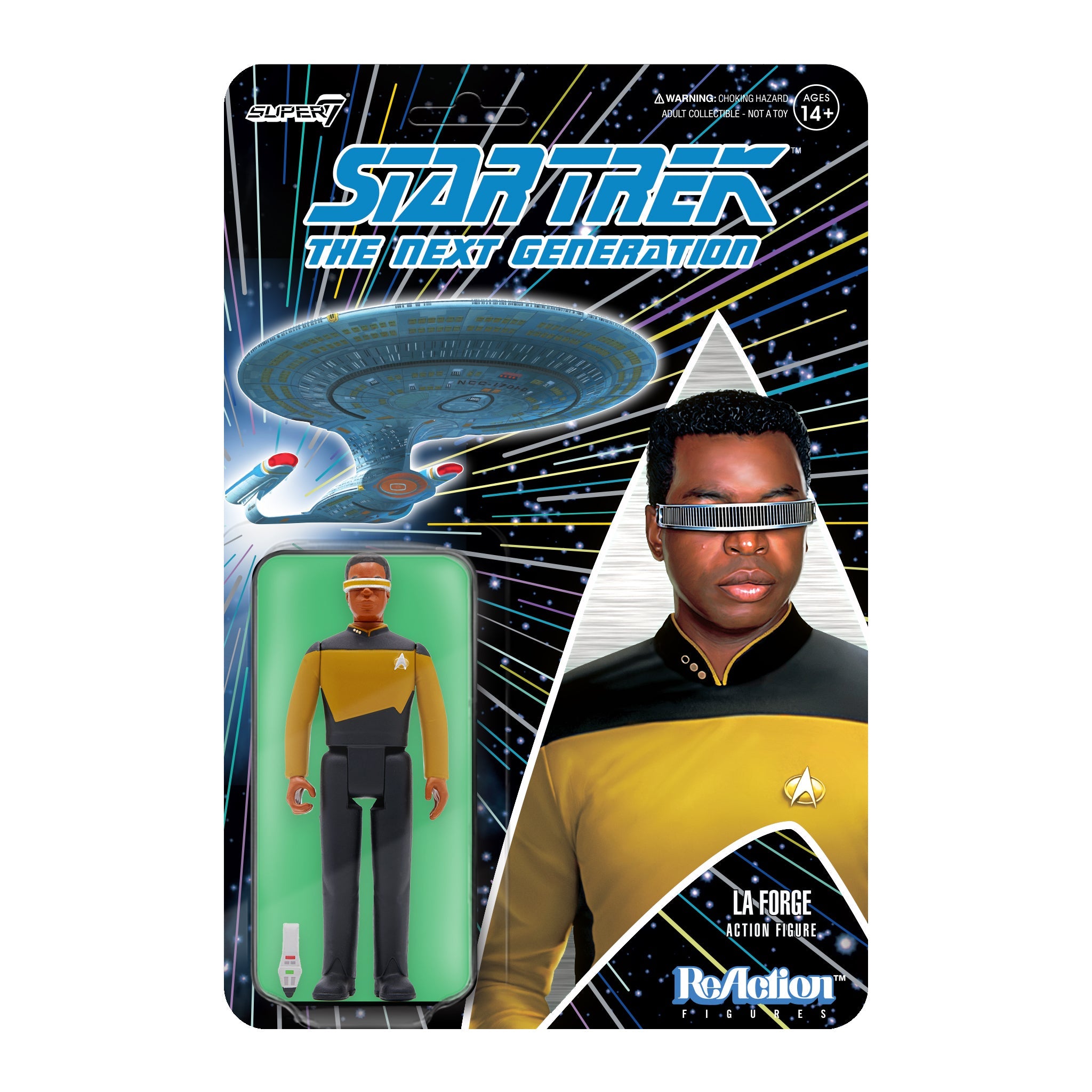 Star Trek: The Next Generation ReAction - Lt. Commander La Forge - Yuka Monsters