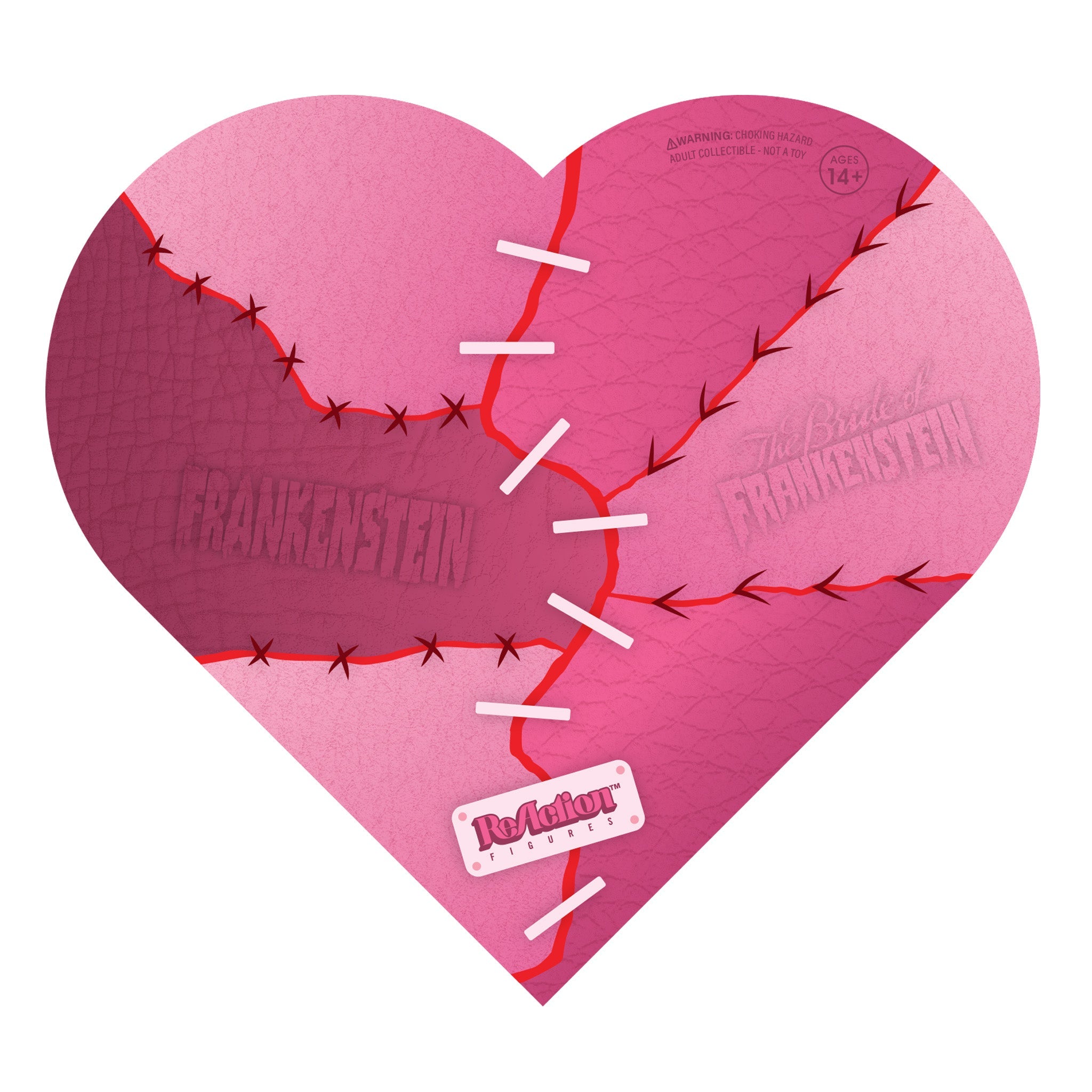 Universal Monsters ReAction - Frankenstein and Bride of Frankenstein (Valentine's Day Heart Box) - Yuka Monsters
