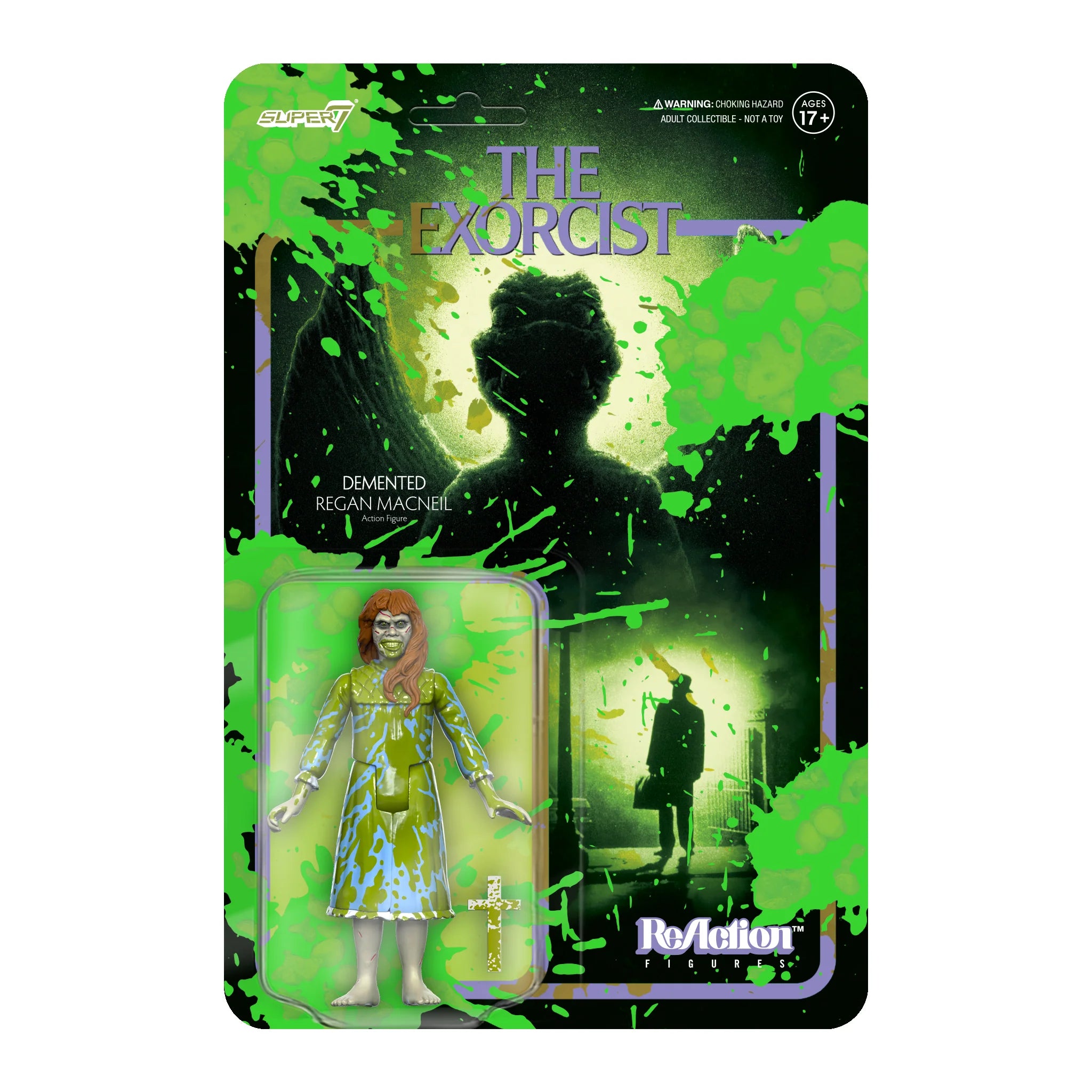 The Exorcist ReAction Figures Wave 2 - Regan (Vomit Splatter) - Yuka Monsters