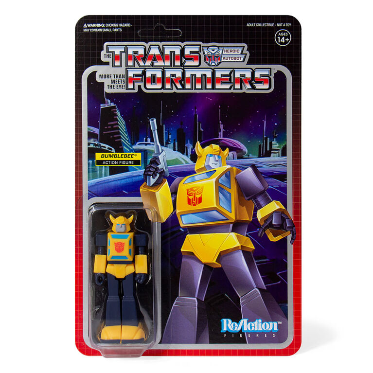TRANSFORMERS REACTION FIGURE - BUMBLEBEE - Yuka Monsters