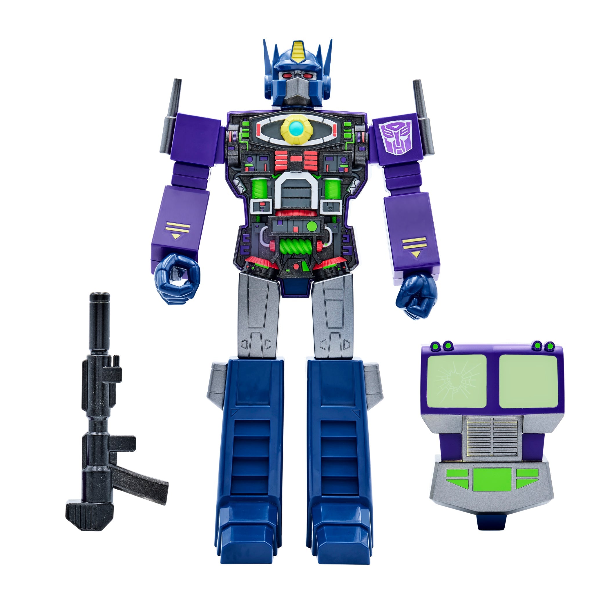 Transformers Super Cyborg - Optimus Prime﻿ (Shattered Glass Purple) - Yuka Monsters
