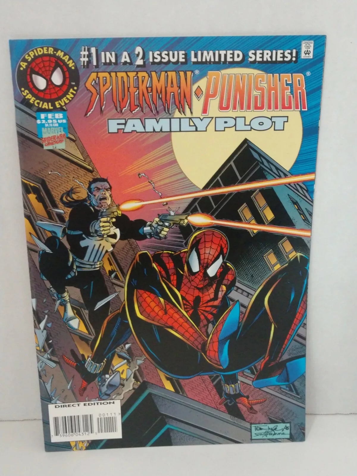 Spider-Man & Punisher: Family Plot #1 #2 | יד שנייה - 1996 - Yuka Monsters