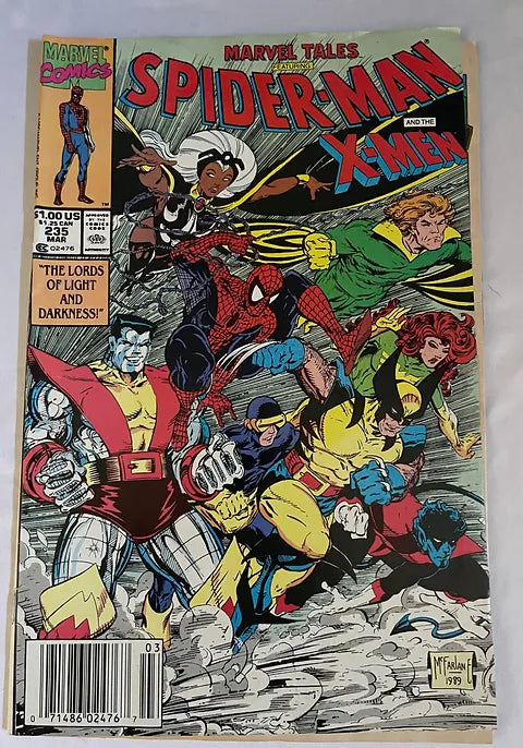Spider-man and the x-men #235 | יד שניה - 1990 - Yuka Monsters