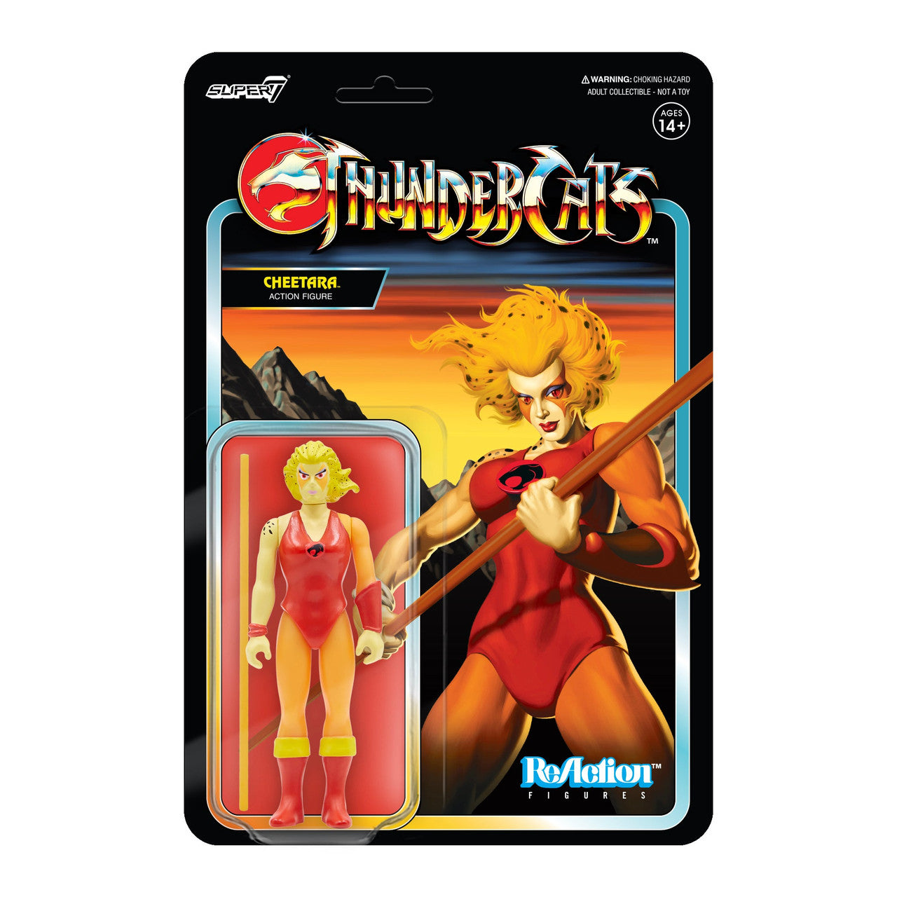 ThunderCats ReAction Figure- Cheetara (Toy Variant) - Yuka Monsters