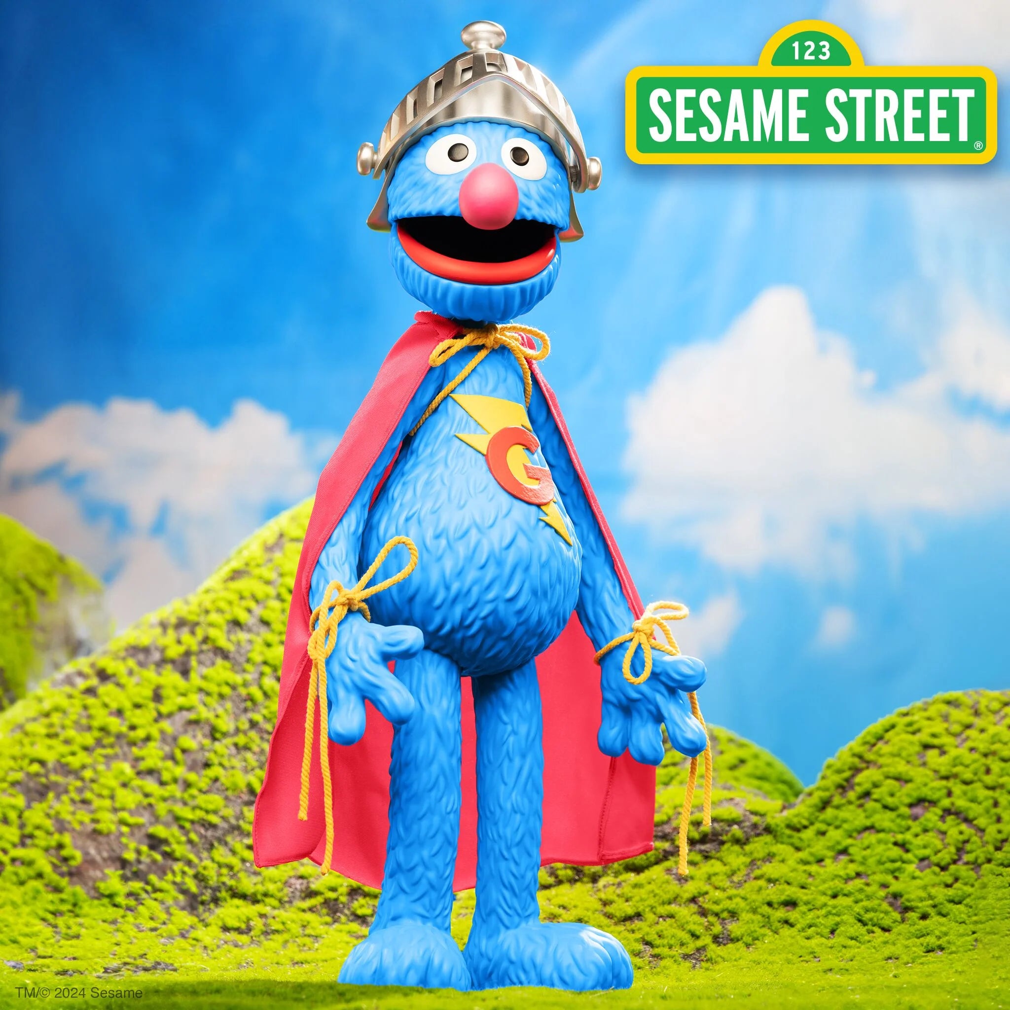Sesame Street SuperSize Vinyl - Super Grover - Yuka Monsters