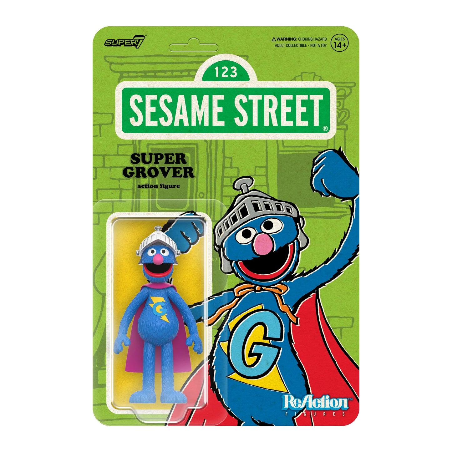 ריאקשן | Sesame Street: Super Grover