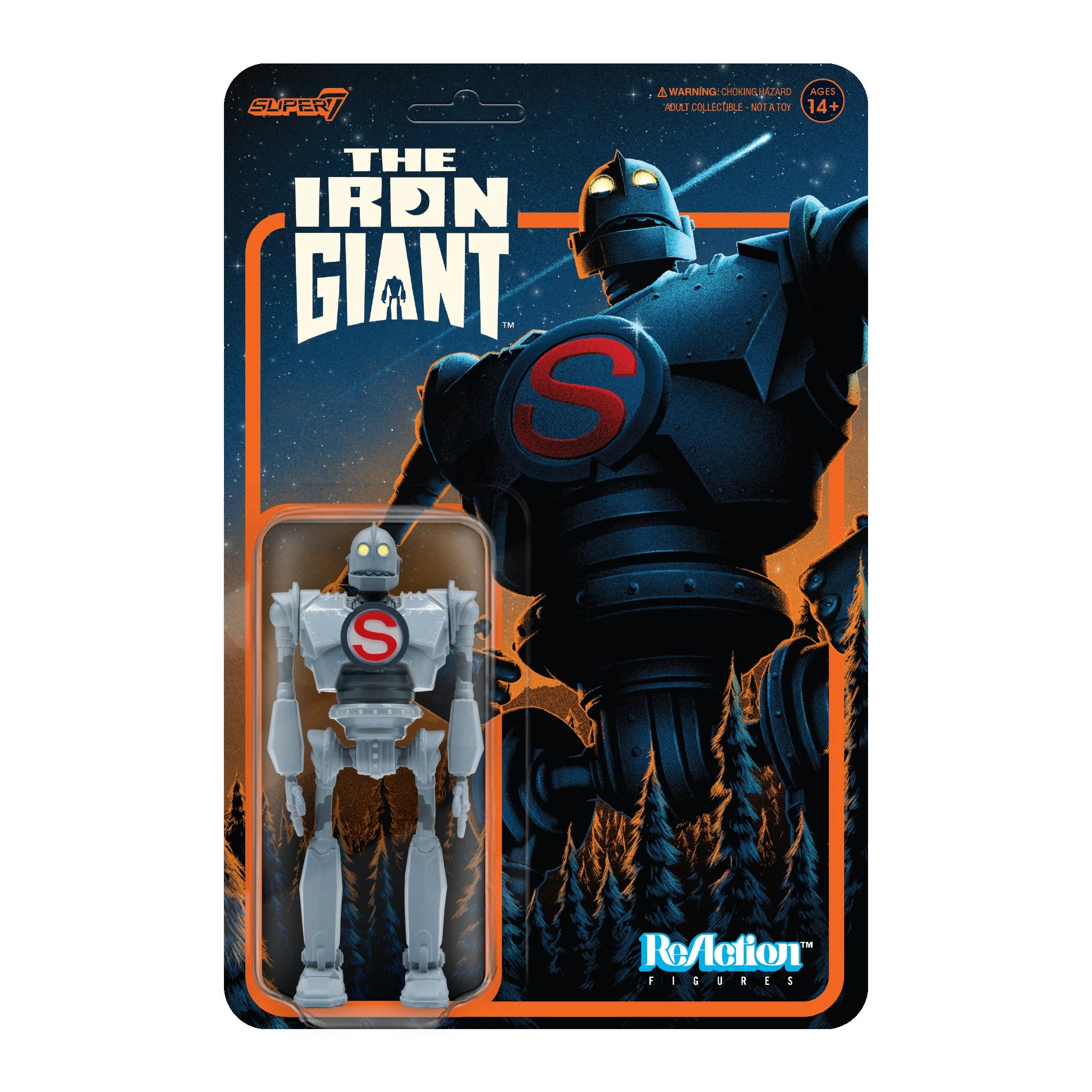 THE IRON GIANT REACTION FIGURE - SUPER IRON GIANT - Yuka Monsters