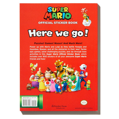 Super Mario Official Sticker Book